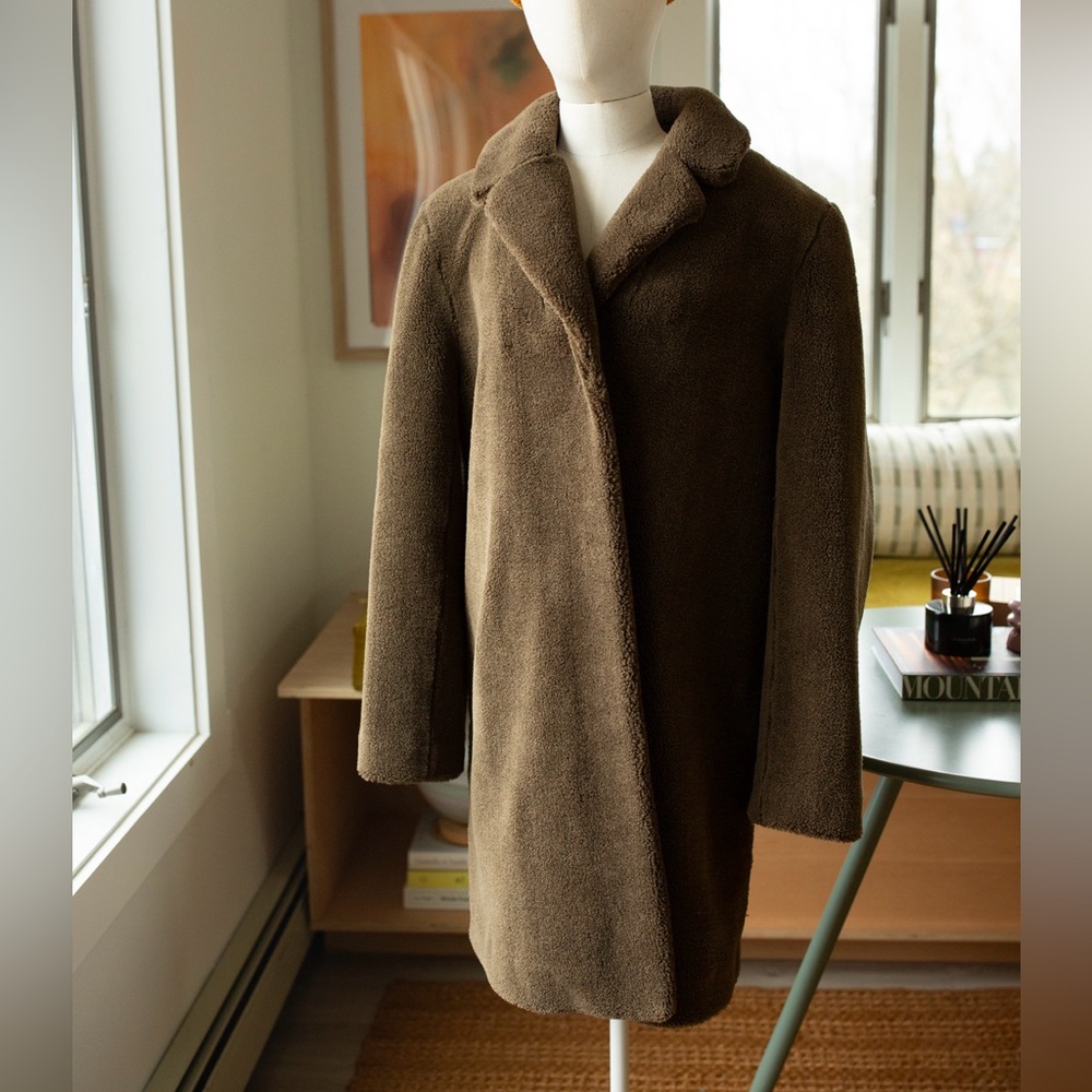 Teddy Bear coat by Velvet by Graham & Spencer